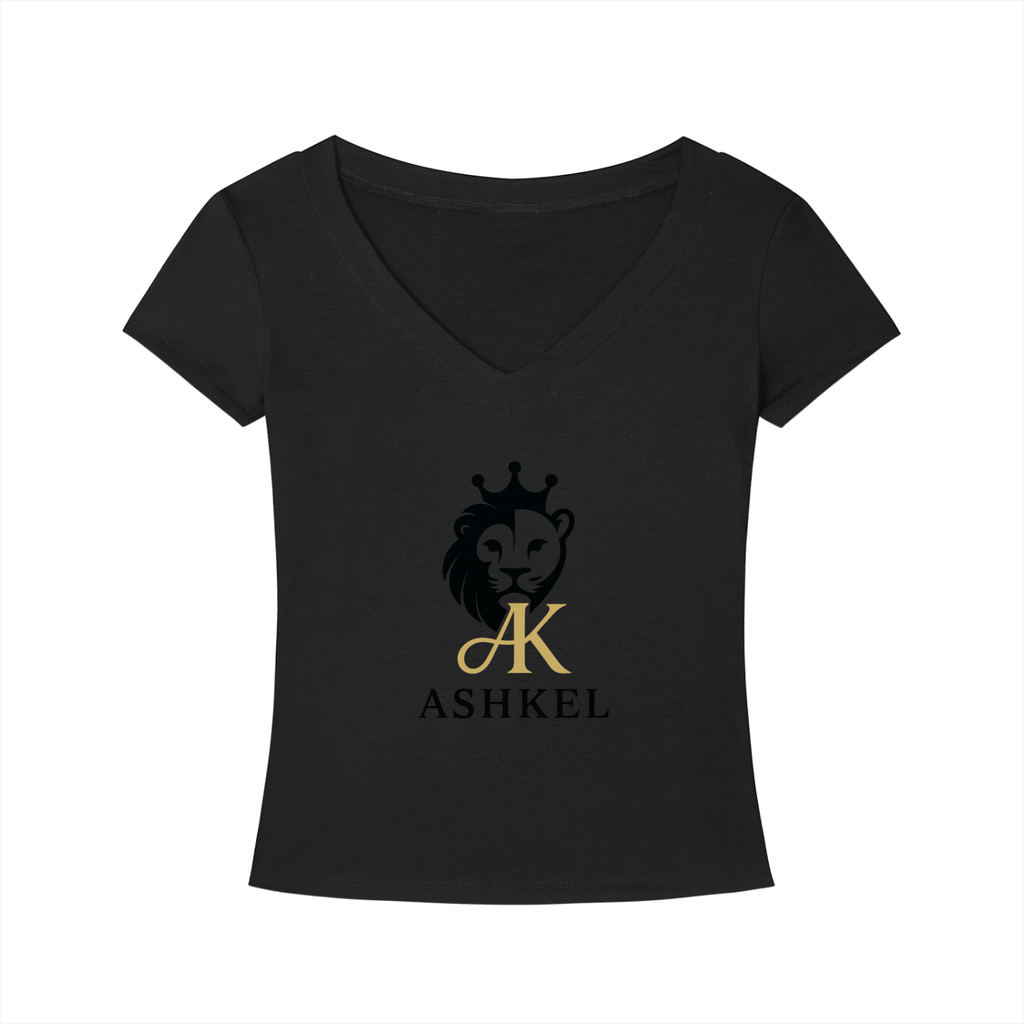 Tencel Slim Fit V-Neck T-Shirt