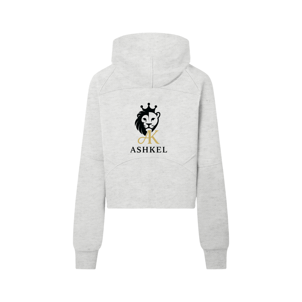 Cropped Half-Zip Hoodie