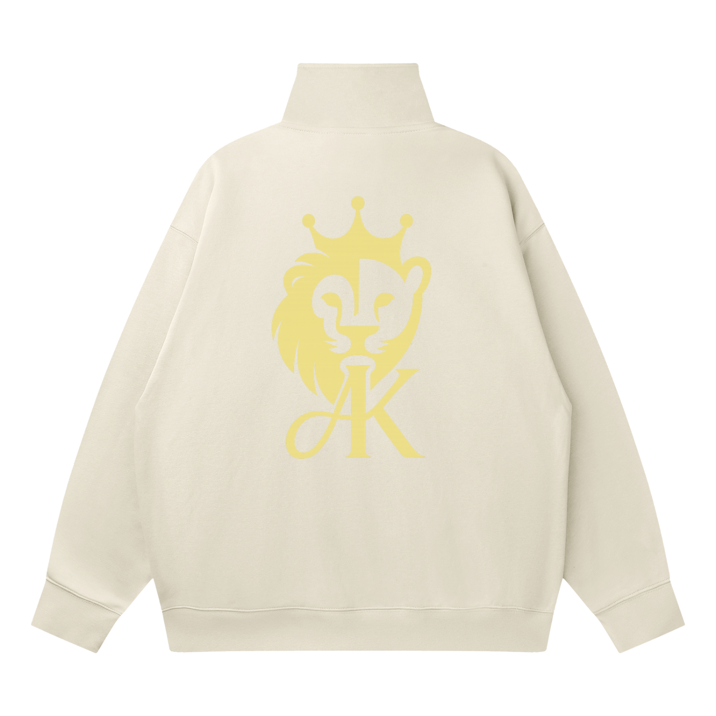 Quarter-Zip Drop Shoulder Sweatshirt