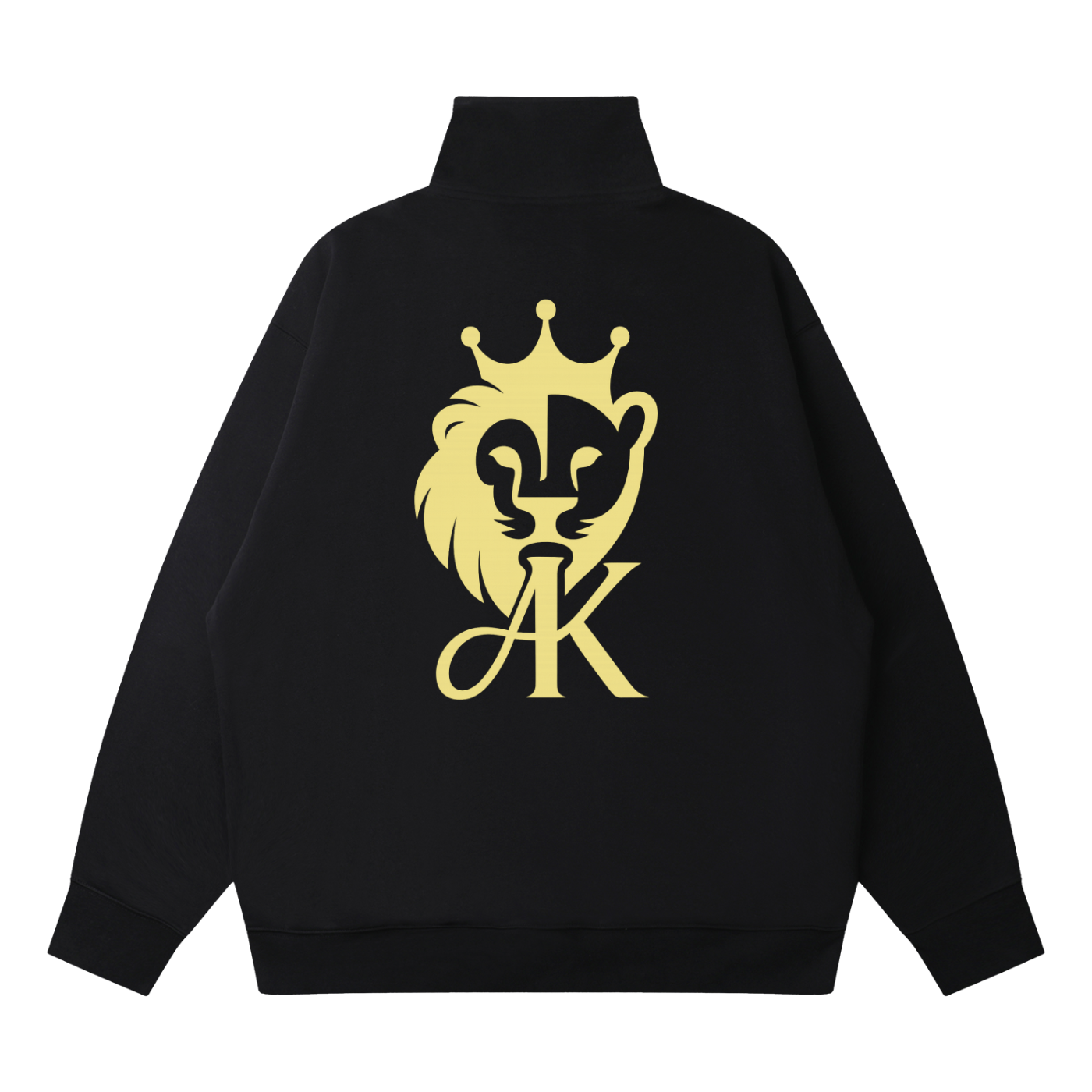 Quarter-Zip Drop Shoulder Sweatshirt
