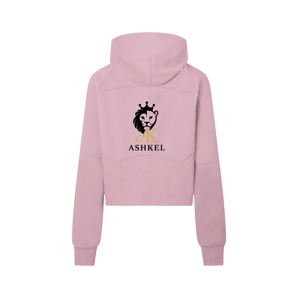 Cropped Half-Zip Hoodie