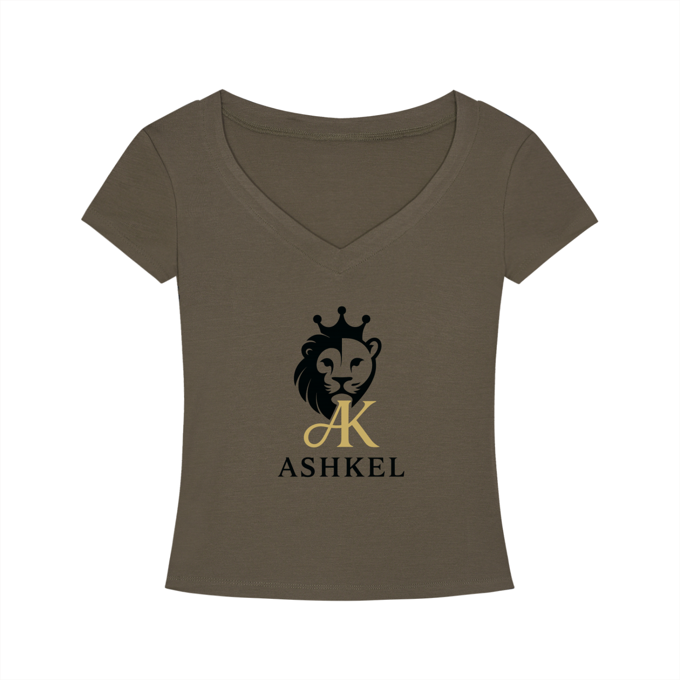 Tencel Slim Fit V-Neck T-Shirt